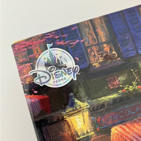 Mickey and Minnie Sweetheart Cafe THOMAS KINKADE 1000 Piece Jigsaw Puzzle NEW - Picture 11 of 15